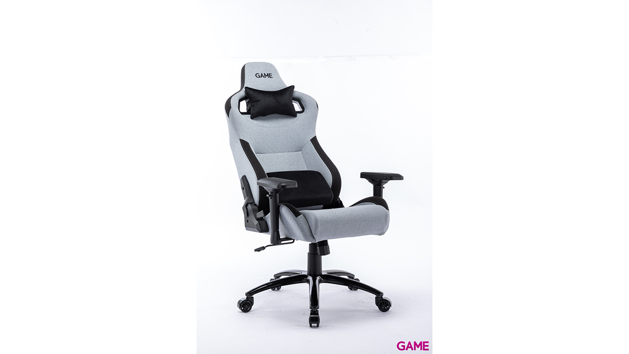 GAME Racing Epic Fabric GT600 Gris Claro – Silla Gaming Tela-9