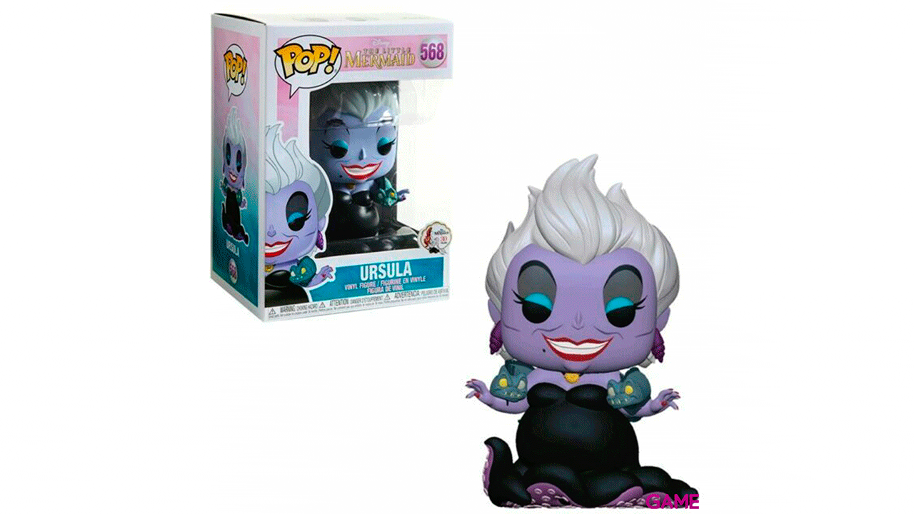 Figura Pop Disney La Sirenita: Úrsula con Anguilas-1