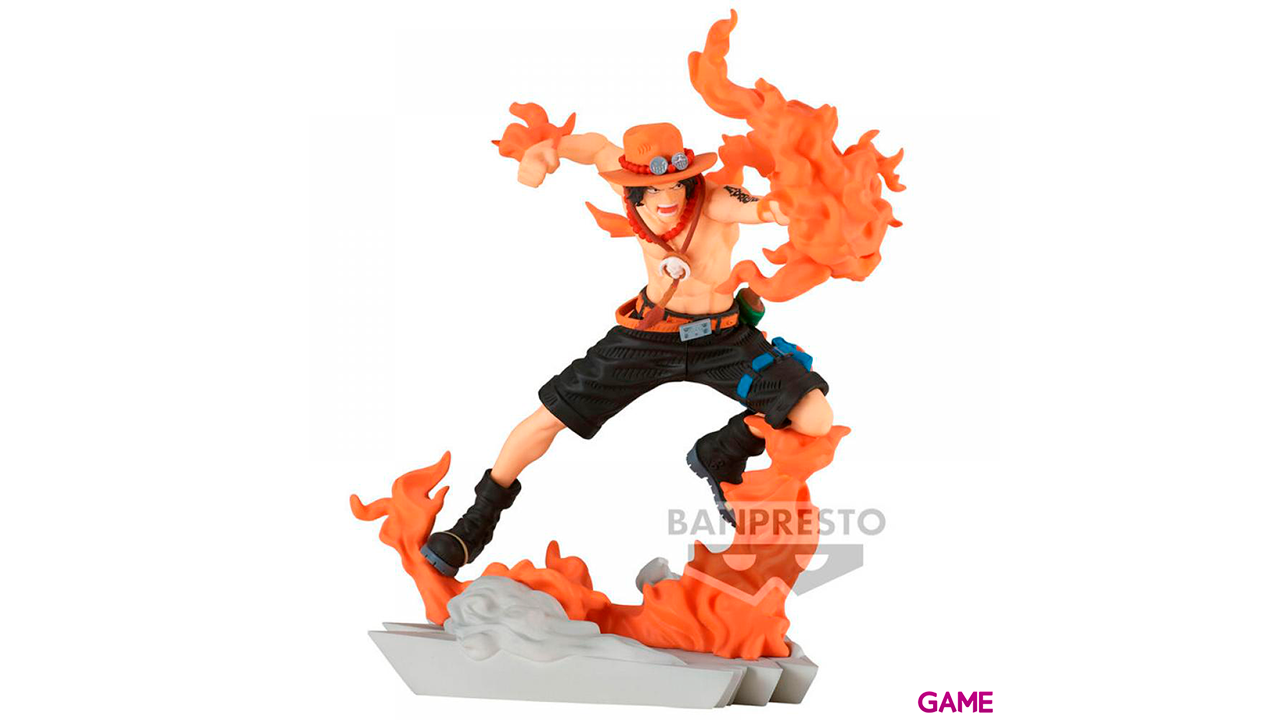 Figura Banpresto One Piece Senkozekkei: Portgas D. Ace-0
