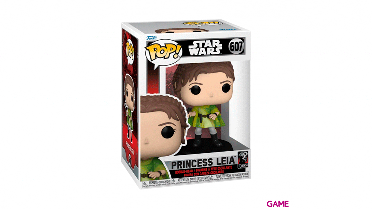 Figura Pop Star Wars Retorno del Jedi 40th: Leia-1