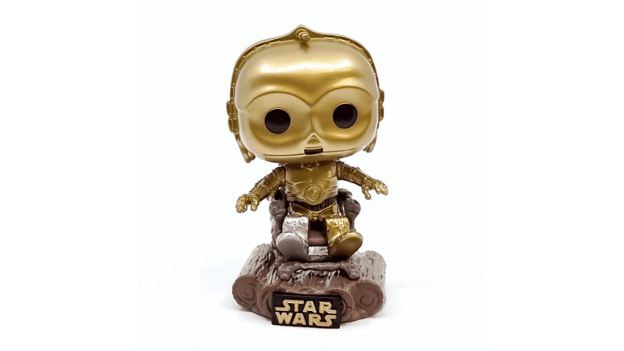 Figura Pop Star Wars Retorno del Jedi 40th: C3PO en Silla-0