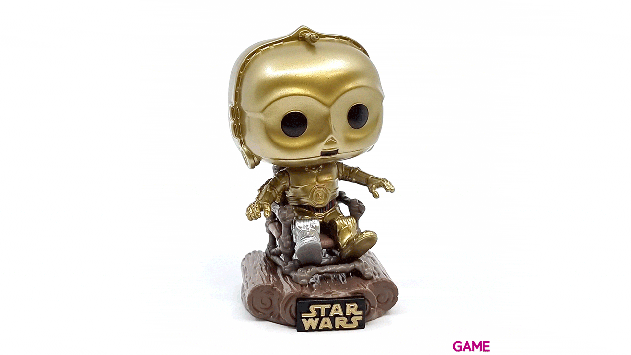 Figura Pop Star Wars Retorno del Jedi 40th: C3PO en Silla-2