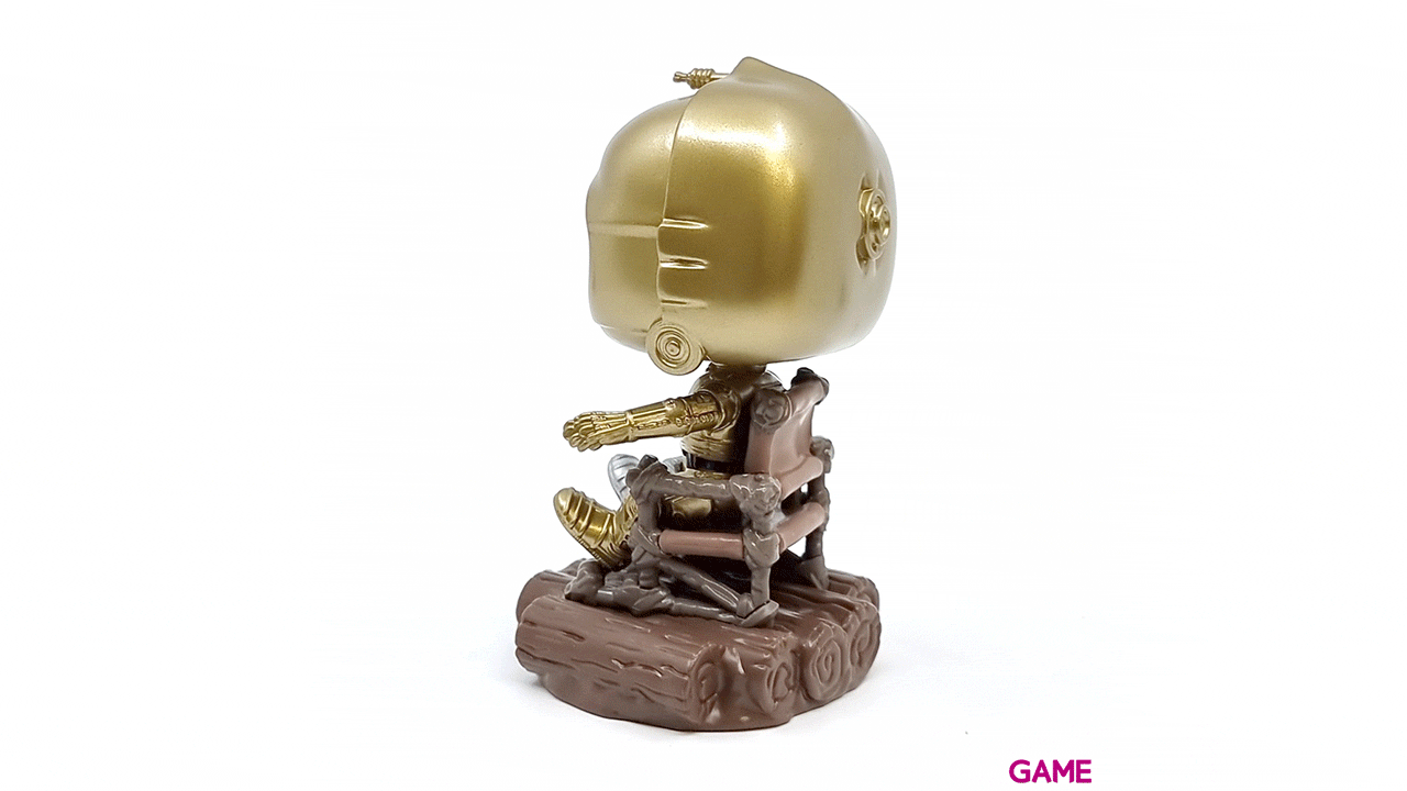 Figura Pop Star Wars Retorno del Jedi 40th: C3PO en Silla-3