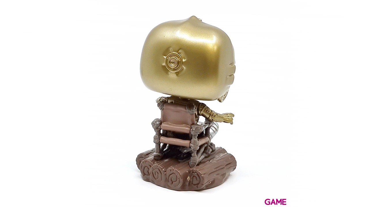 Figura Pop Star Wars Retorno del Jedi 40th: C3PO en Silla-9
