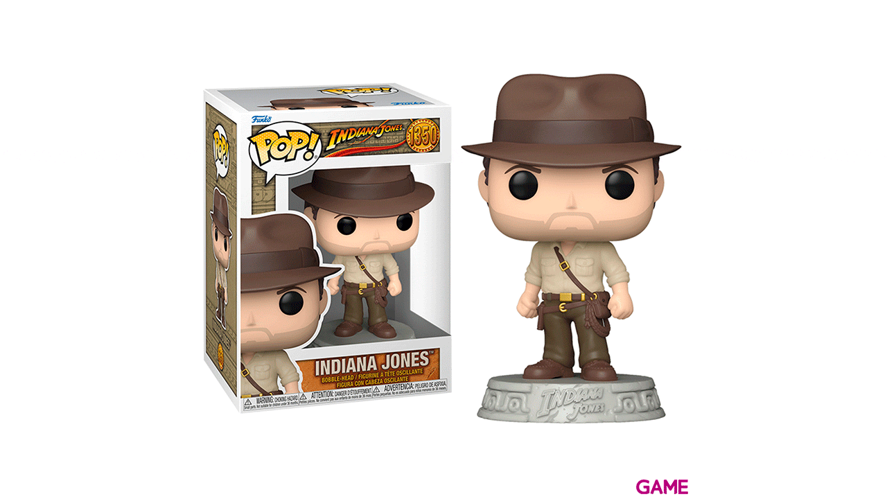 Figura Pop Indiana Jones y el Arca Perdida: Indiana Jones-1