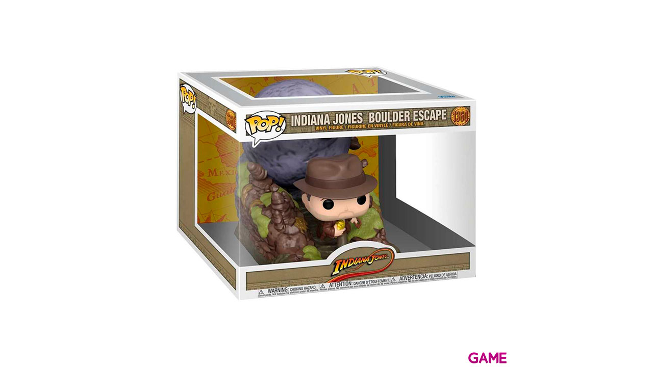 Figura Pop Indiana Jones y el Arca Perdida Moment: Boulder SCN-0