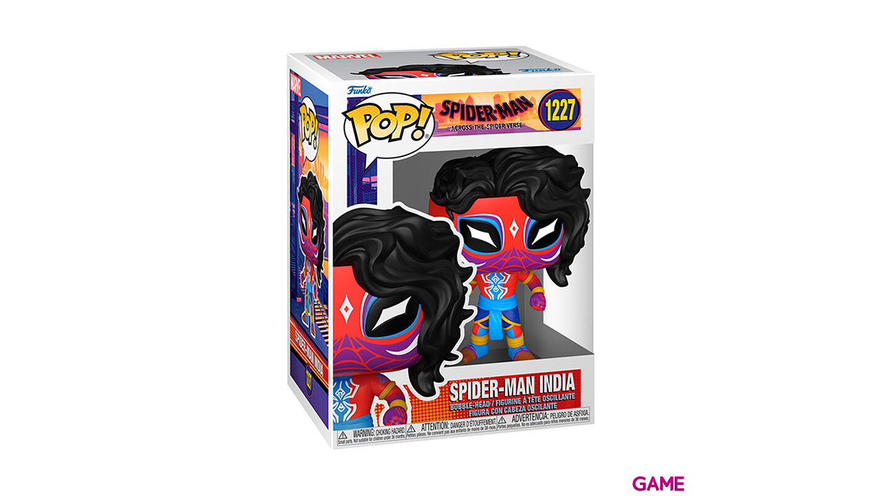 Figura Pop Spider-Man Across the Spiderverse: Spiderman india-1