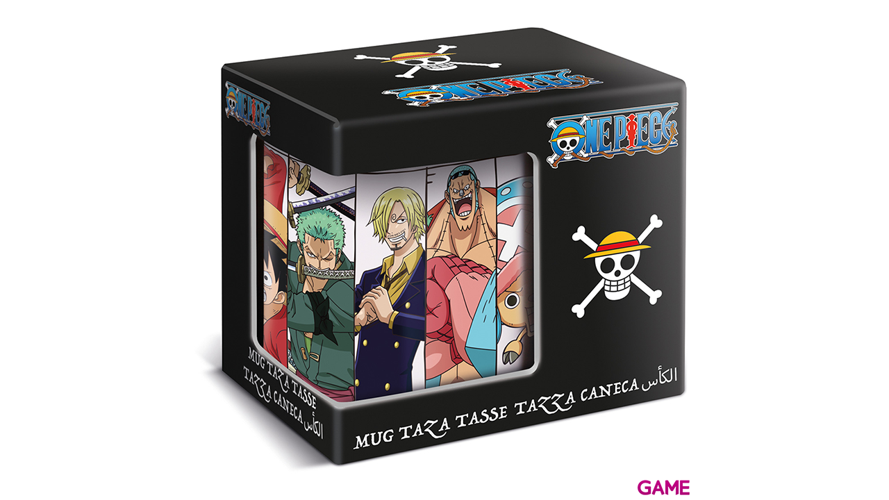 Taza Cerámica 325ml One Piece: Crew Battle-0
