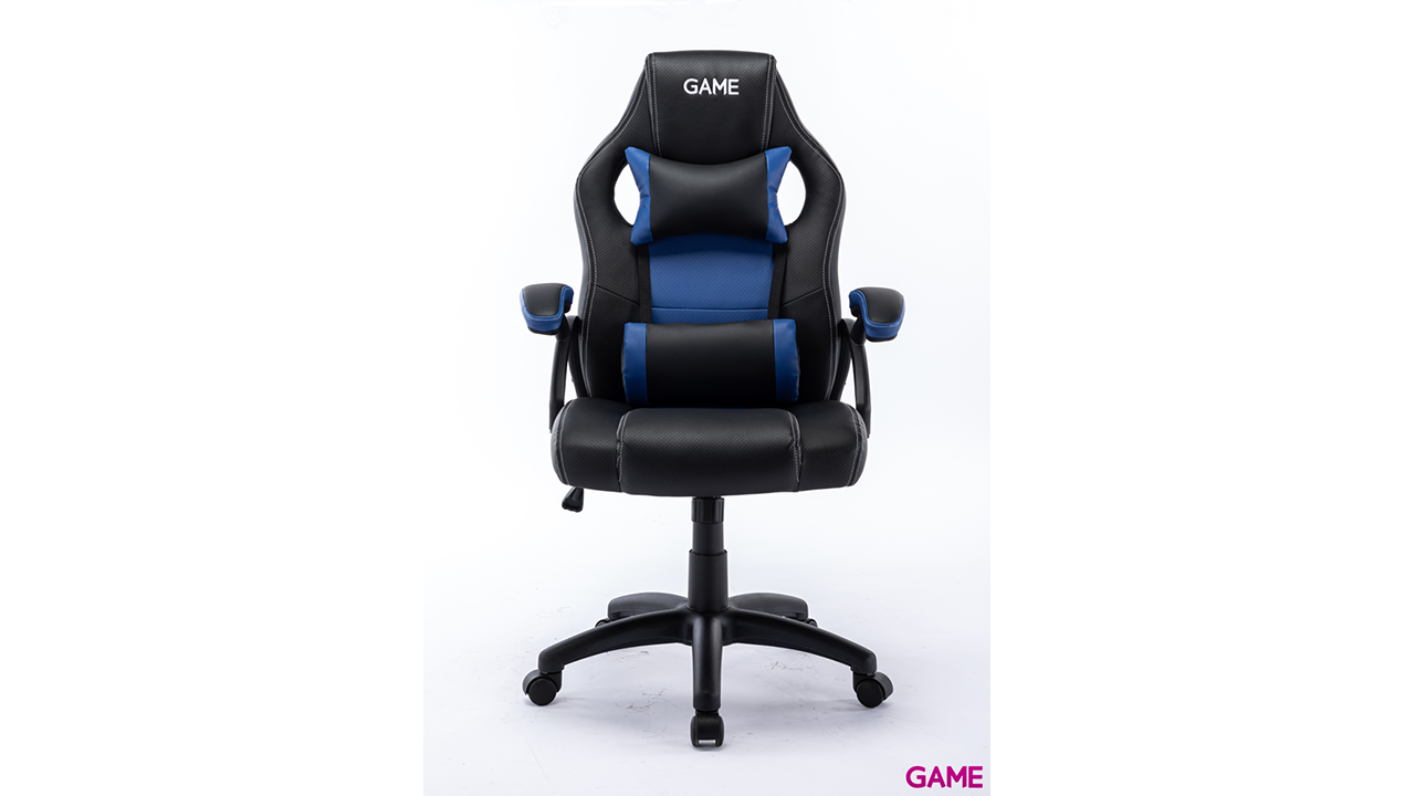 GAME Racing GT120 Azul-Negro – Silla Gaming-1