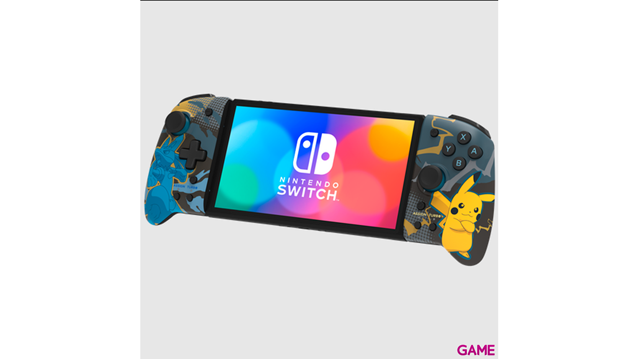 Controller Hori Split Pad Pro Pokémon Pikachu y Lucario -Licencia oficial--2