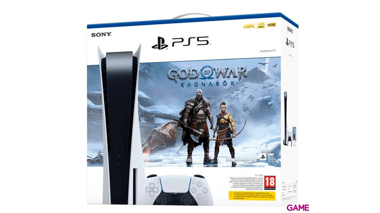 PlayStation 5 Stand + God Of War Ragnarok-4
