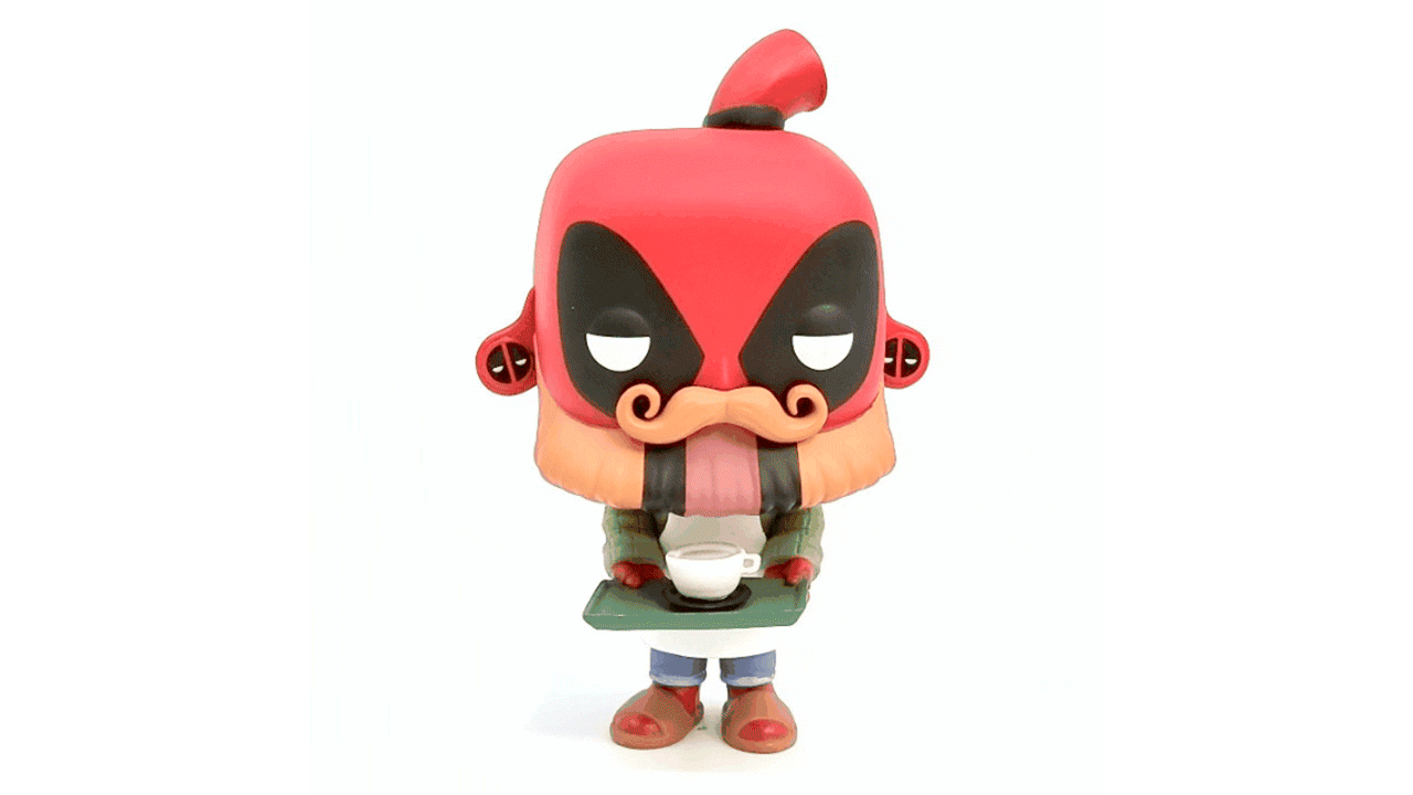 Figura POP Marvel Deadpool 30th Coffee Barista-0
