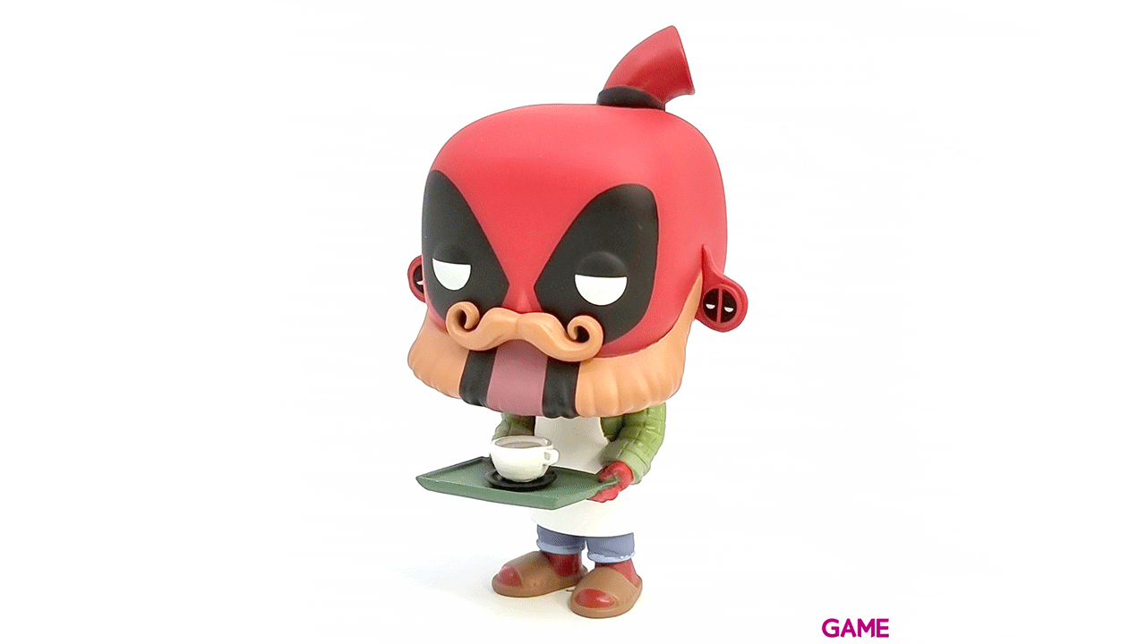 Figura POP Marvel Deadpool 30th Coffee Barista-19