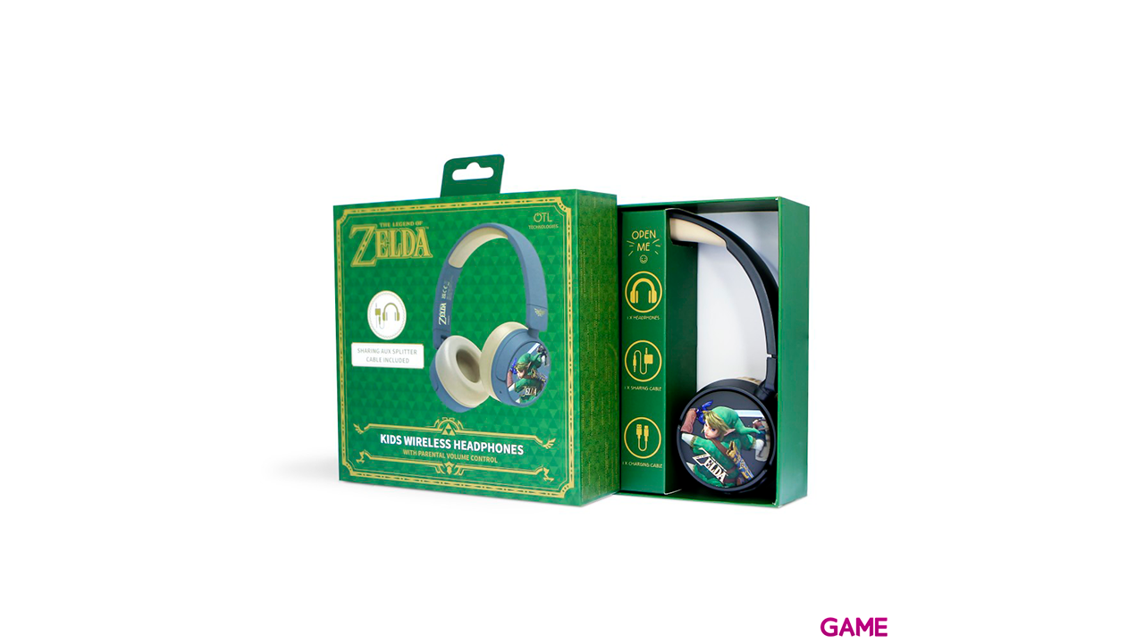 Auricular Legend of Zelda Kids Bluetooth-3