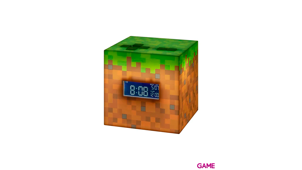 Reloj con Alarma Minecraft-0