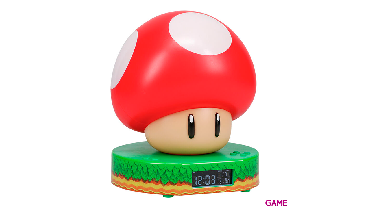 Despertador Super Mario Super Champiñon-2