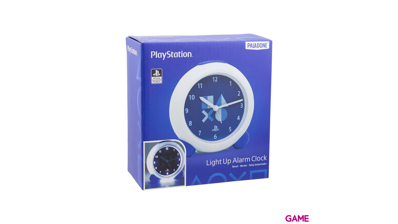 Reloj Despertador Playstation Luminoso-3