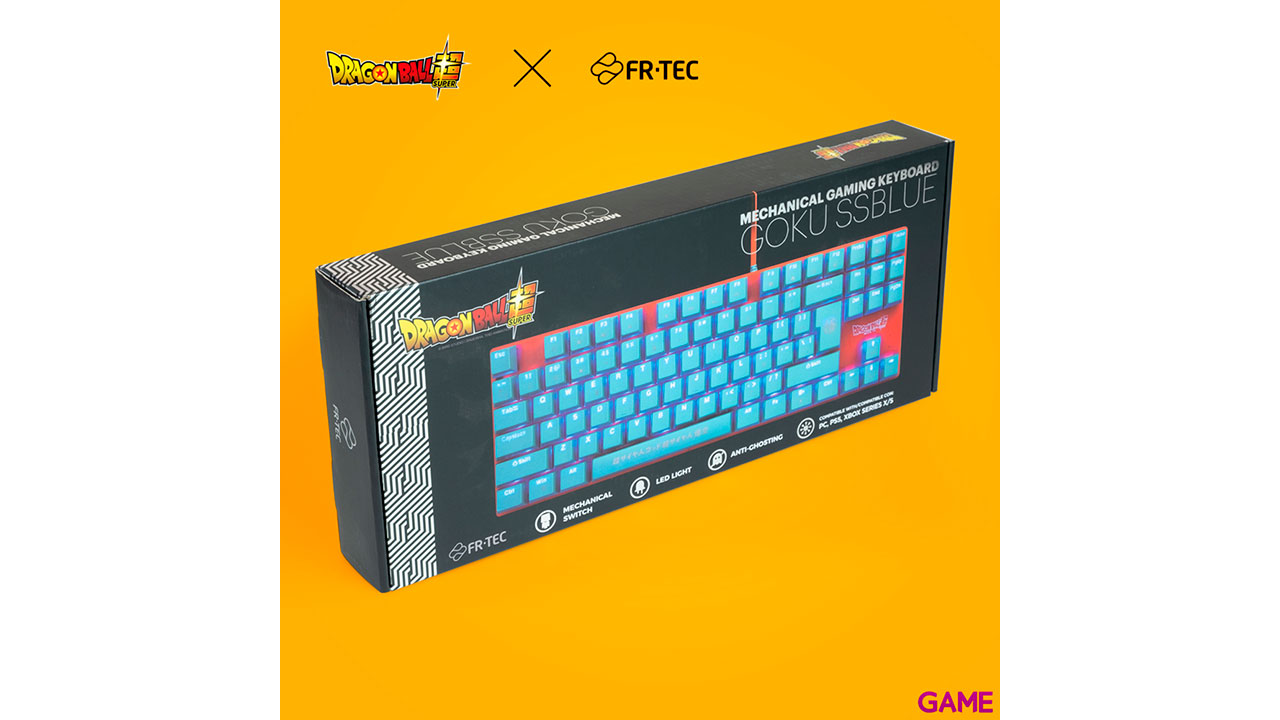 Teclado Dragon Ball Super Keyboard Goku FR-TEC-4
