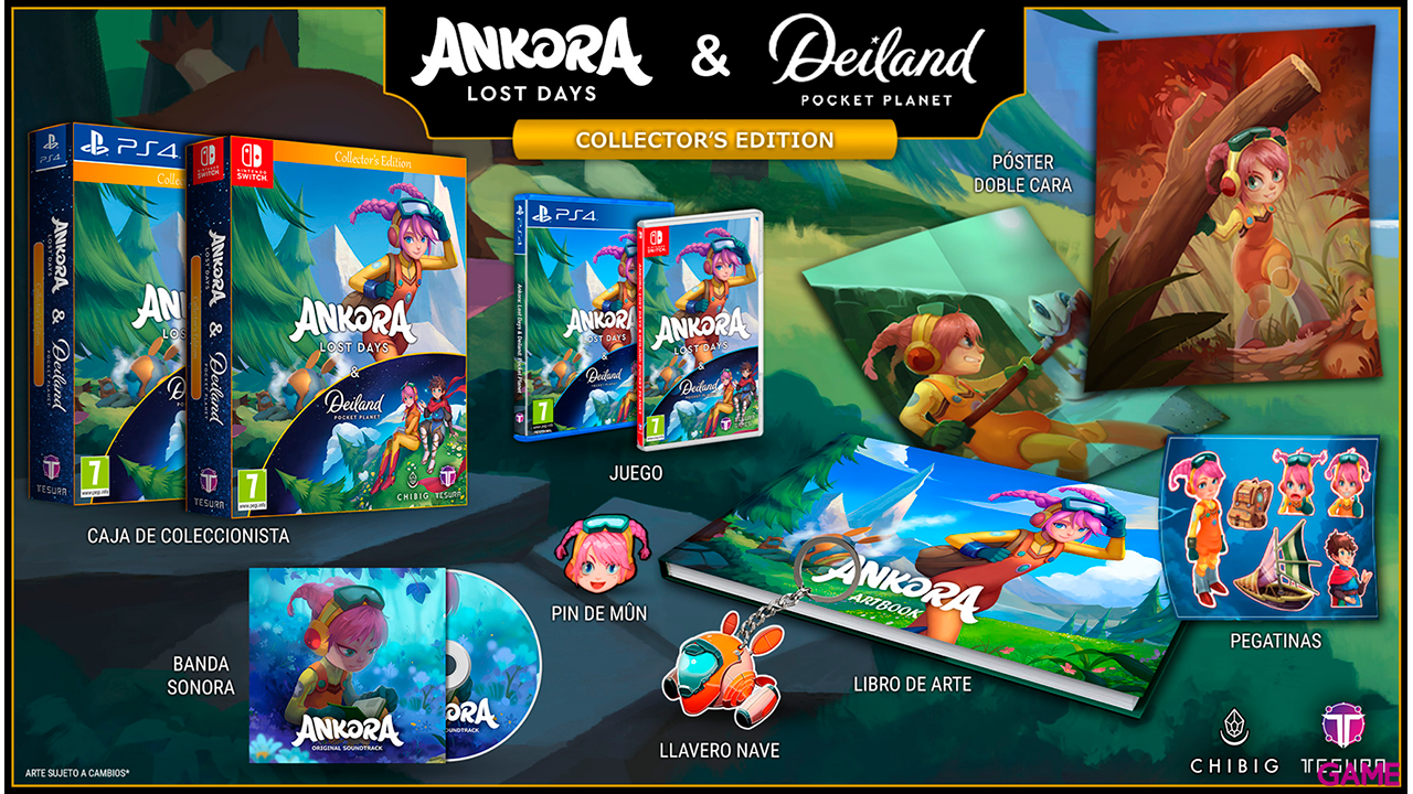 Ankora Lost Days and Deiland Pocket Planet - Collector´s Edition-0