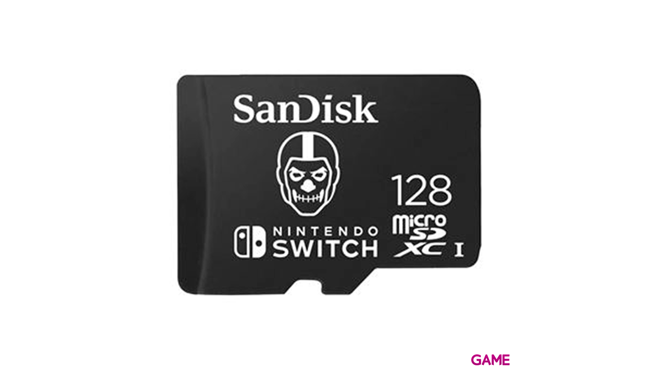 Memoria Sandisk 128GB microSDXC Fortnite -Licencia oficial--0