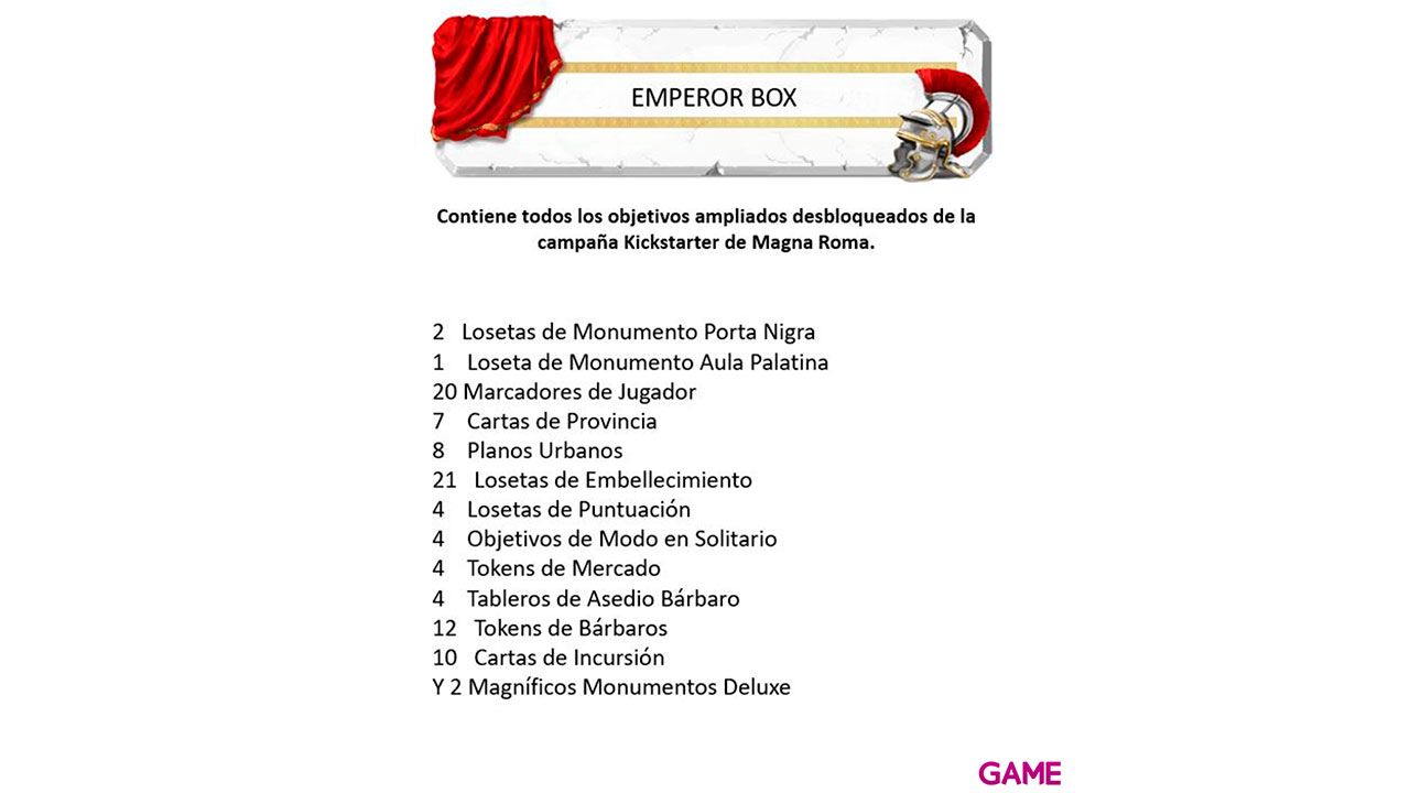 Juego de Mesa Magna Roma: Emperor´s Box-0