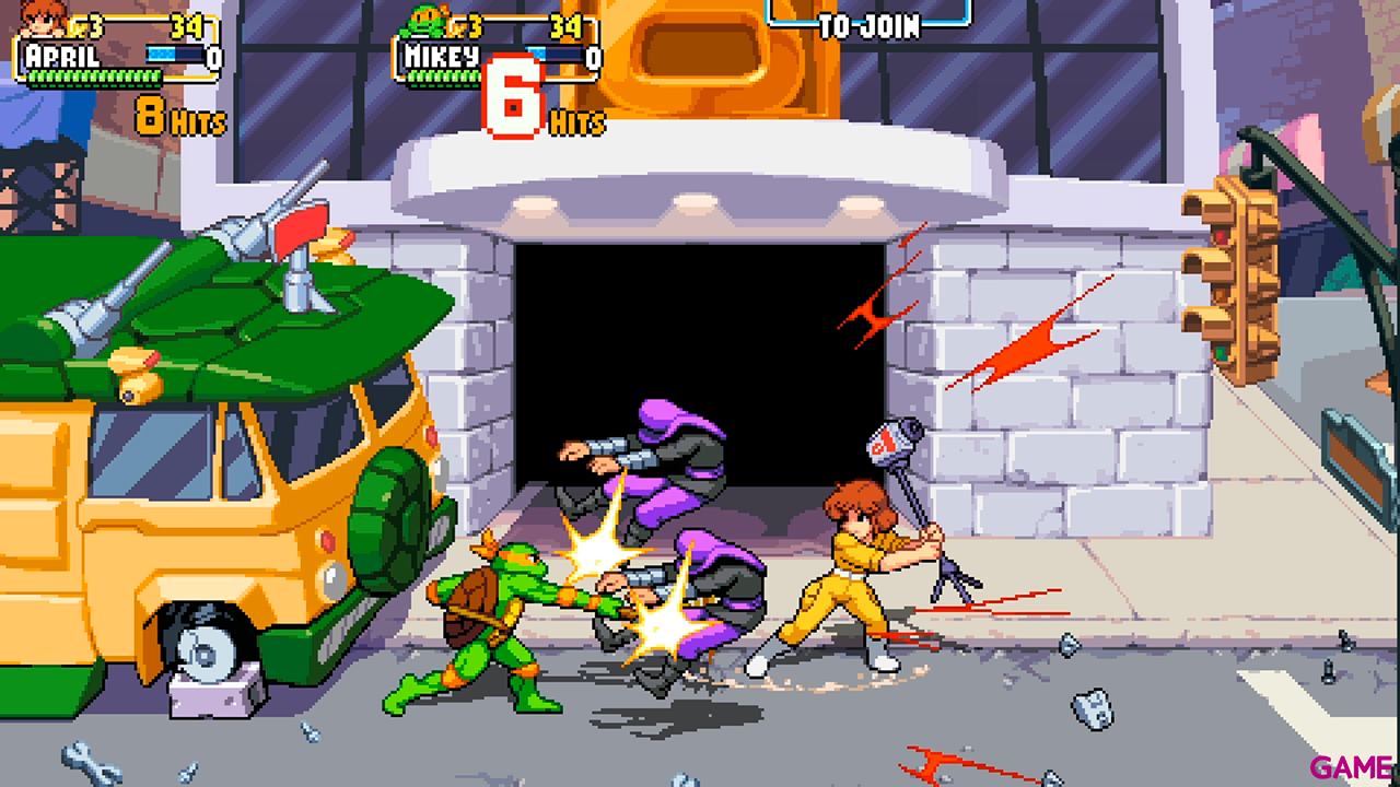 Teenage Mutant Ninja Turtles Shredder´s Revenge-3