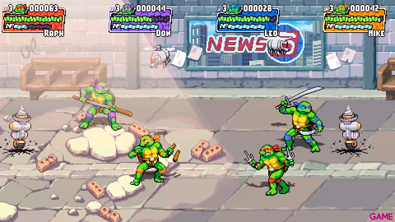 Teenage Mutant Ninja Turtles Shredder´s Revenge-4