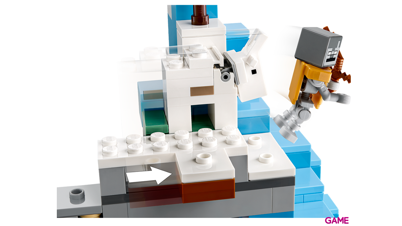 LEGO Minecraft Los Picos de Hielo 21243-1