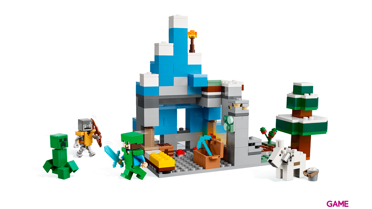 LEGO Minecraft Los Picos de Hielo 21243-2