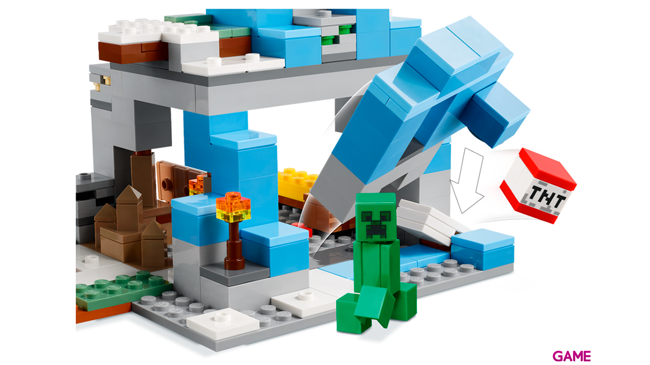 LEGO Minecraft Los Picos de Hielo 21243-3