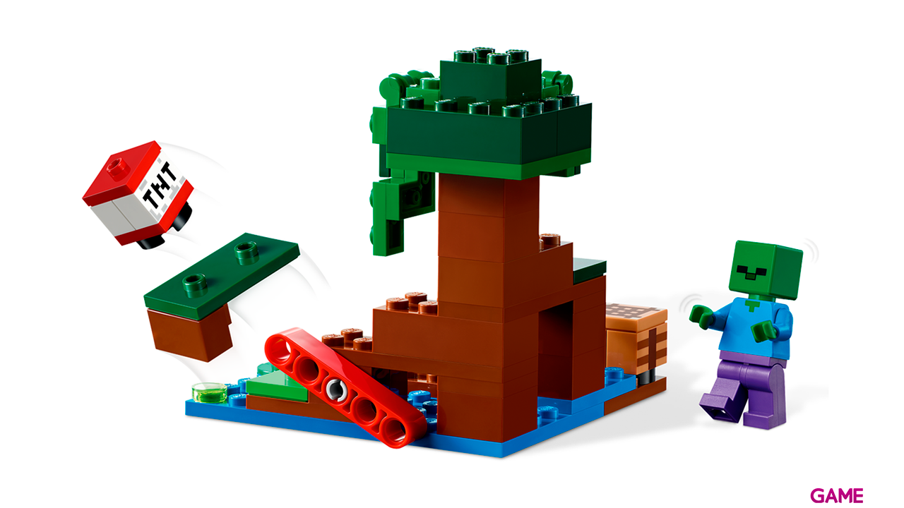LEGO Minecraft La Aventura en el Pantano 21240-3