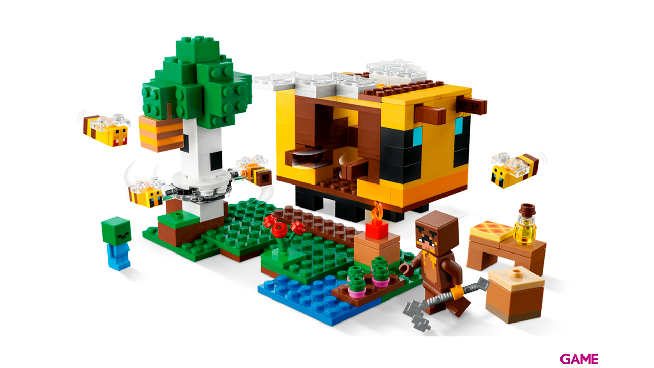 LEGO Minecraft La Cabaña-Abeja 21241-2