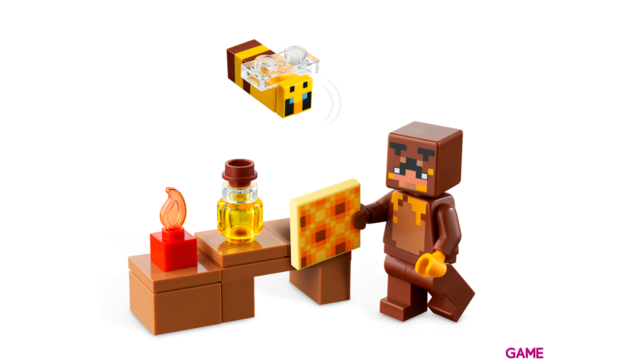 LEGO Minecraft La Cabaña-Abeja 21241-4