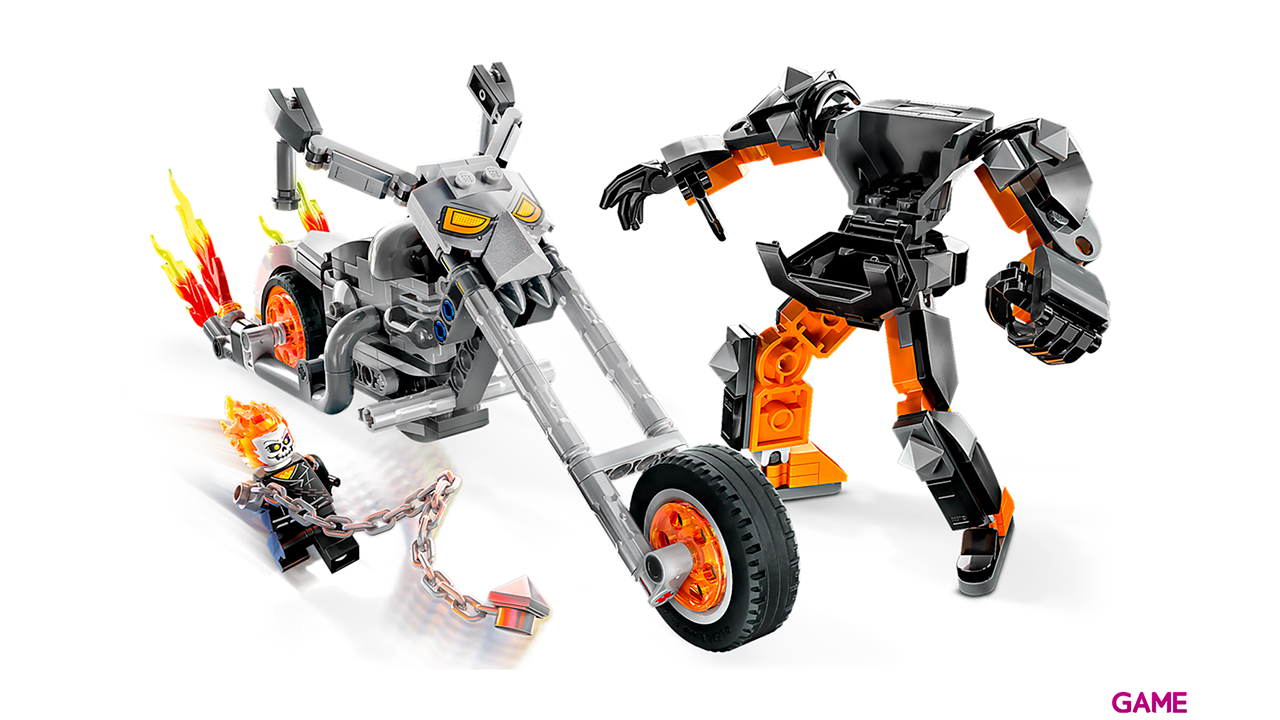 LEGO Marvel Meca y Moto del Motorista Fantasma 76245-1