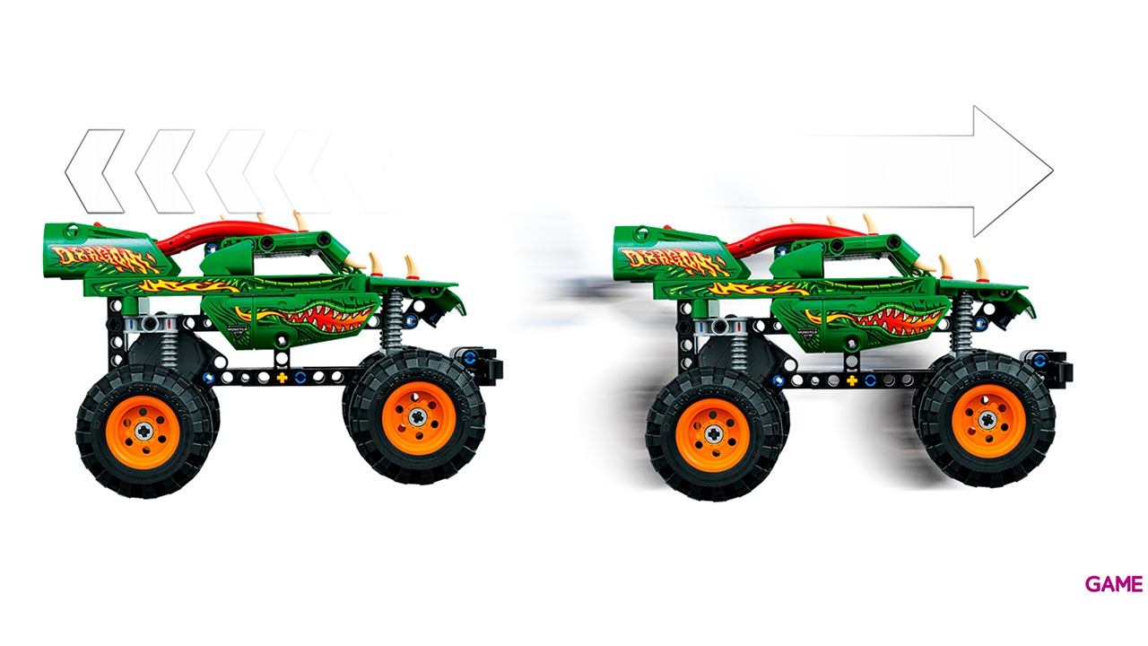 LEGO Technic Monster Jam Dragon 42149-2