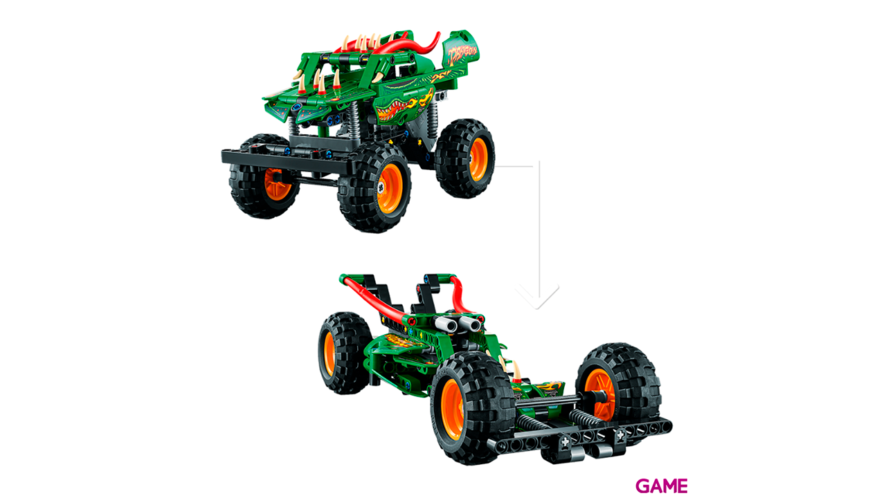 LEGO Technic Monster Jam Dragon 42149-3