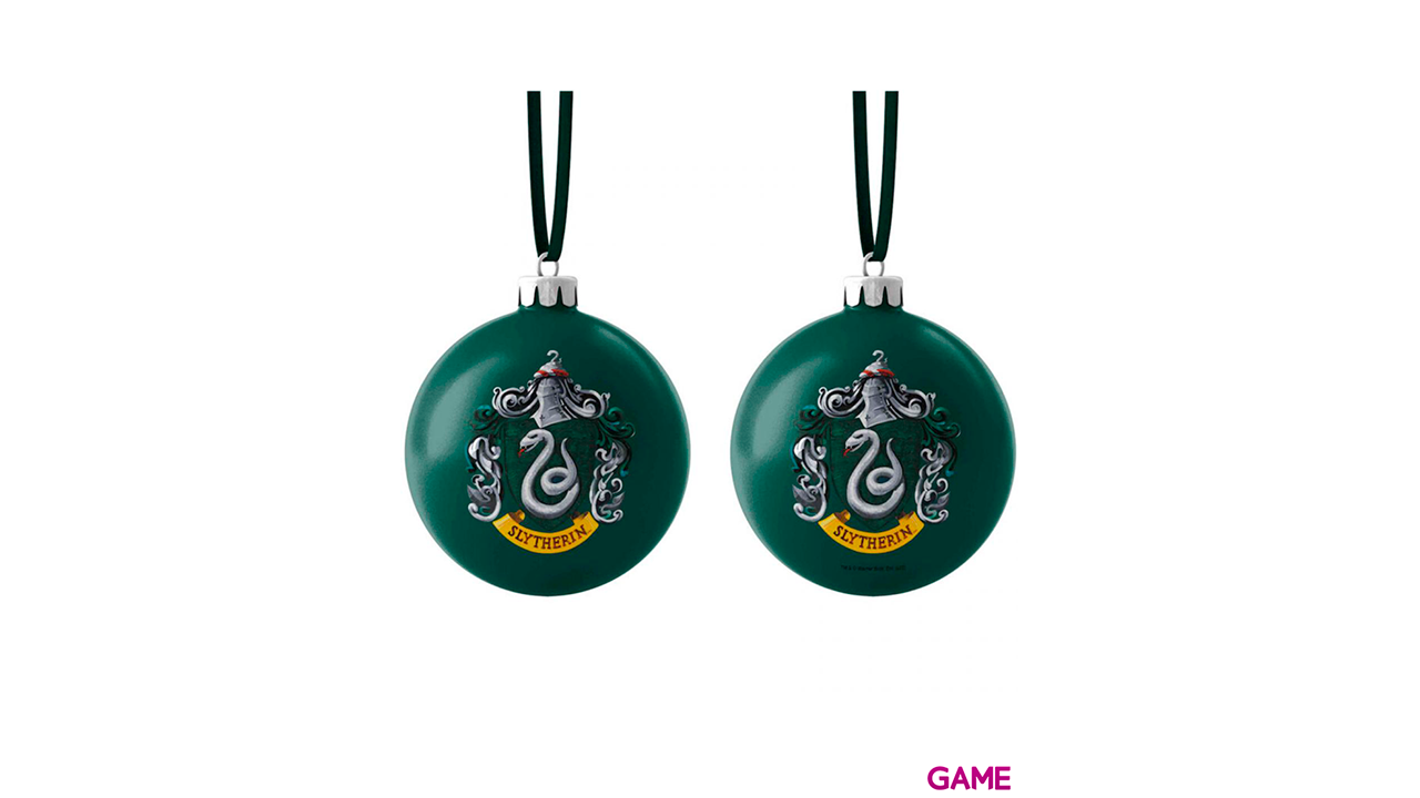 Bola de Navidad Harry Potter Slytherin-0