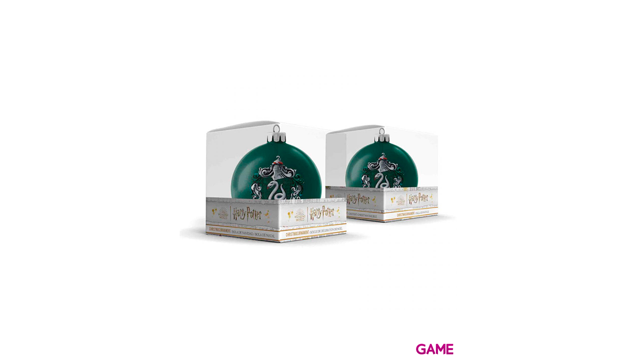Bola de Navidad Harry Potter Slytherin-1