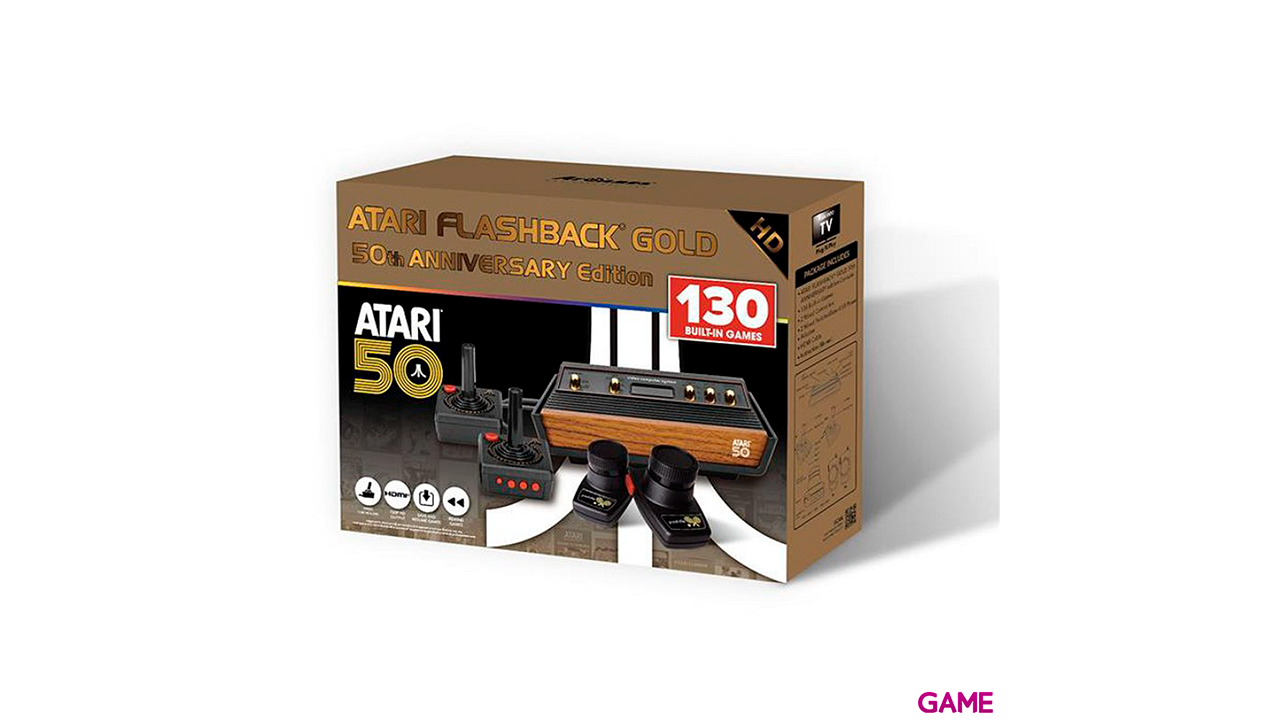 Consola Retro Atari Flashback 11 Gold 50th. Anniversary-0