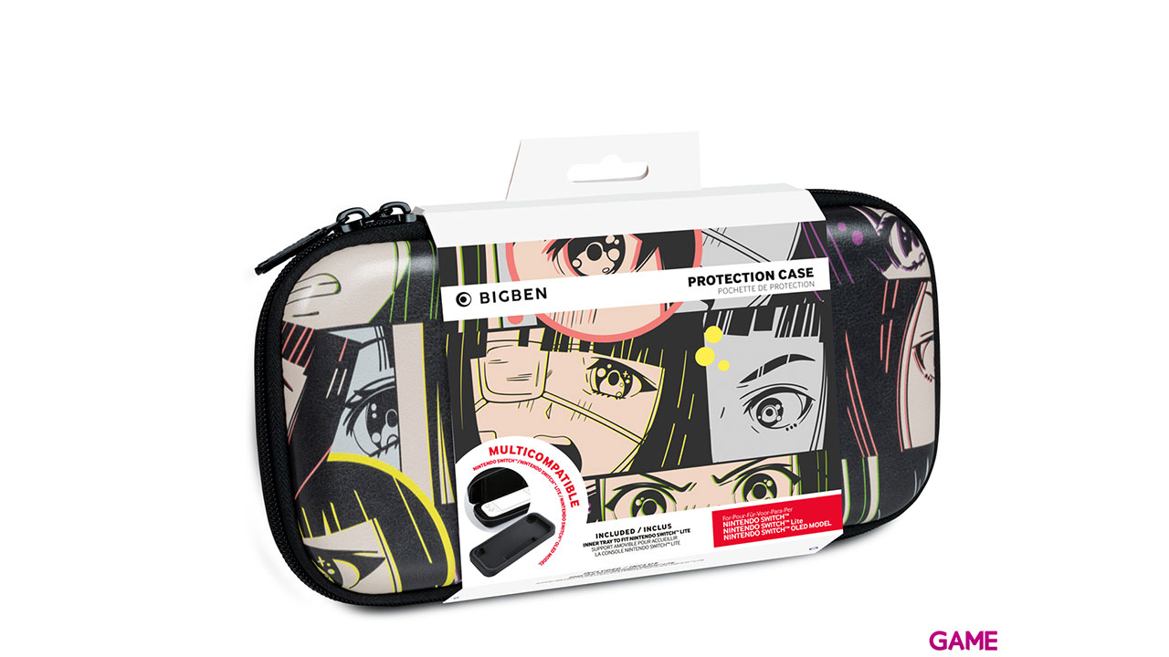 Funda Rigida Bigben para Nintendo Switch Diseño Manga-3