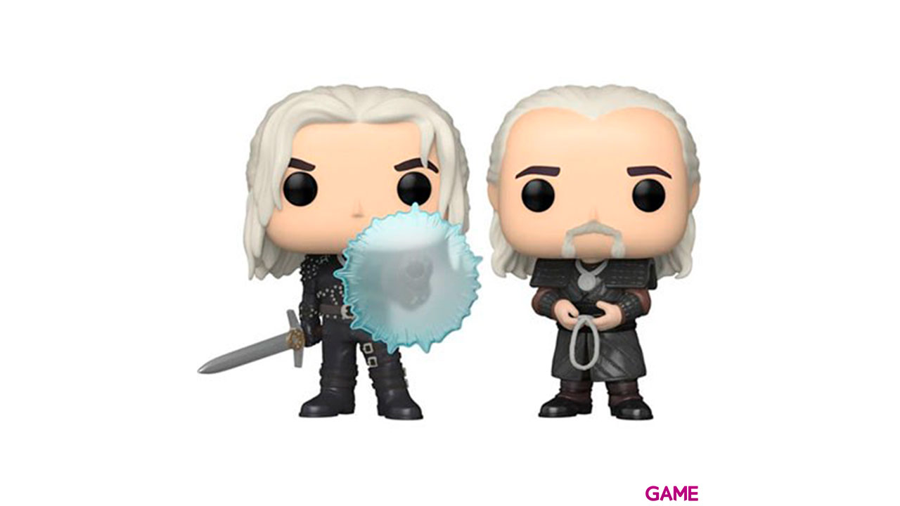 Figura POP The Witcher Geralt And Vesemir-0