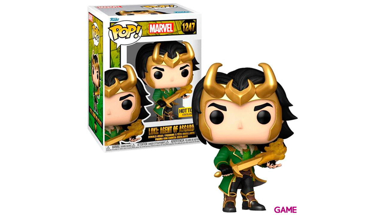 Figura POP Marvel: Agent of Asgard Loki-1
