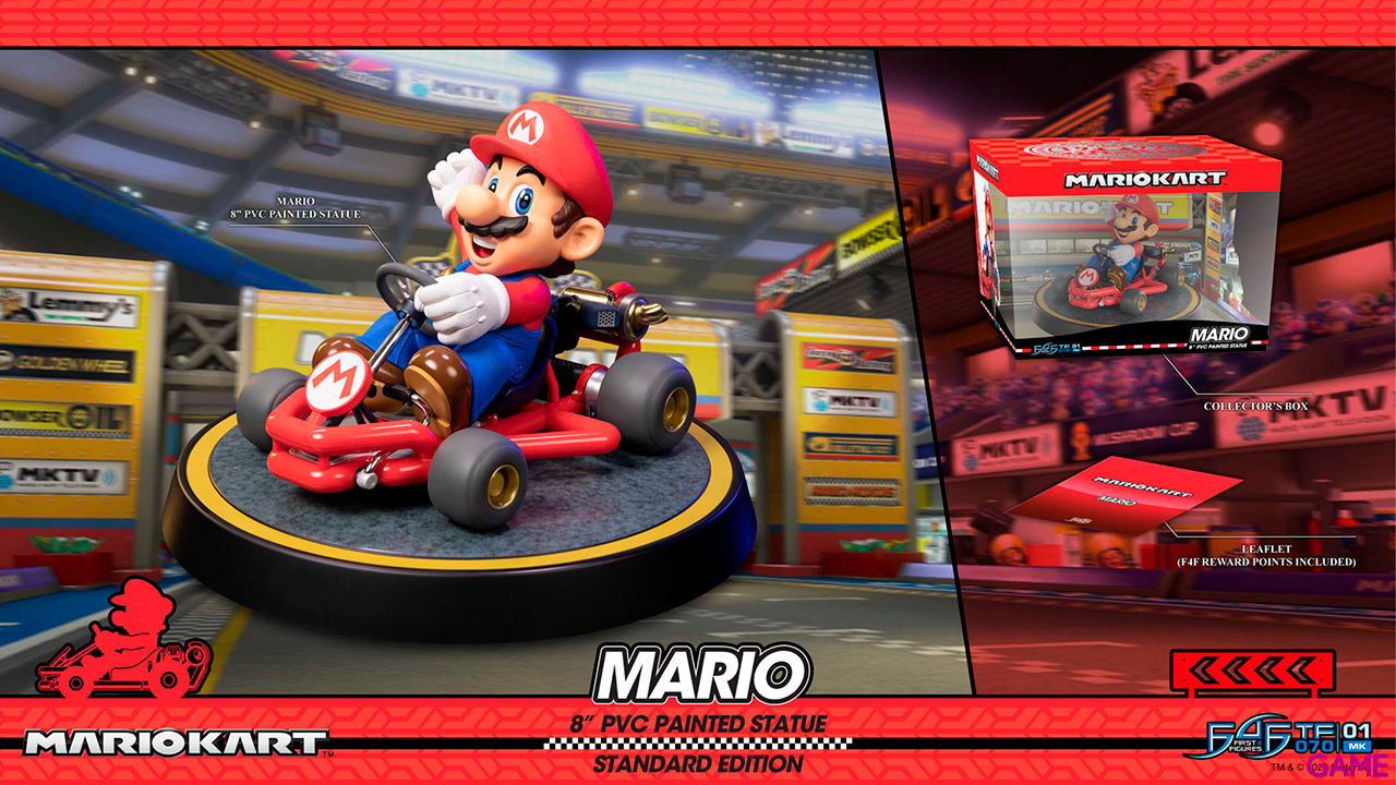 Estatua Super Mario Kart First 4 Figures-0
