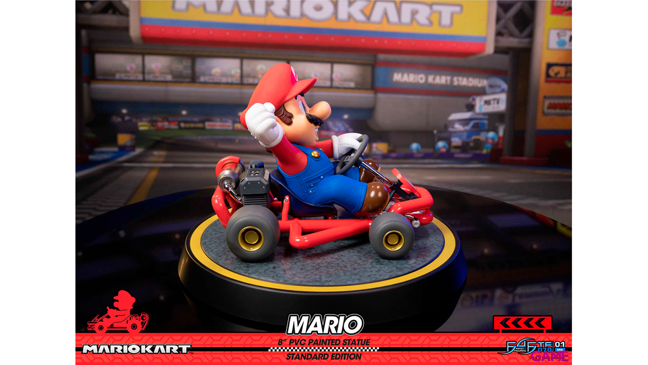 Estatua Super Mario Kart First 4 Figures-1