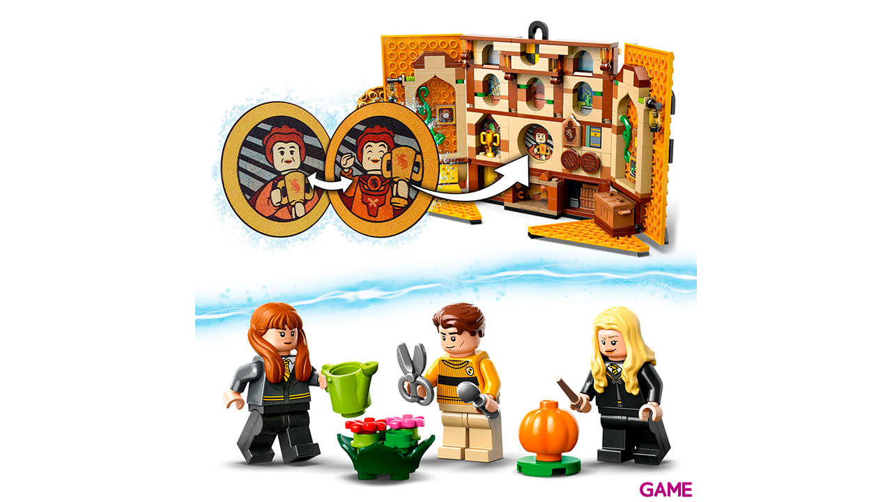 LEGO Harry Potter Estandarte de la Casa Hufflepuff 76412-1