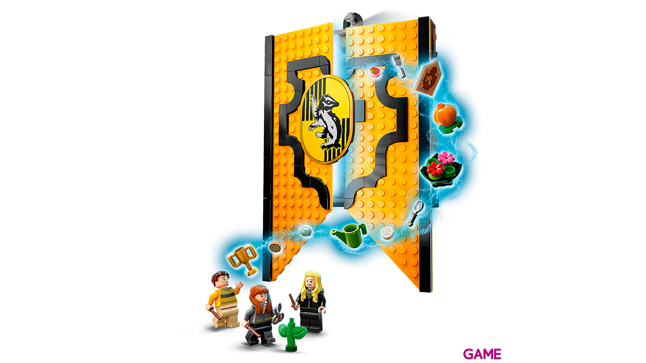 LEGO Harry Potter Estandarte de la Casa Hufflepuff 76412-2