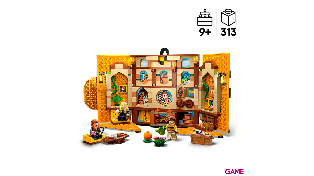LEGO Harry Potter Estandarte de la Casa Hufflepuff 76412-3