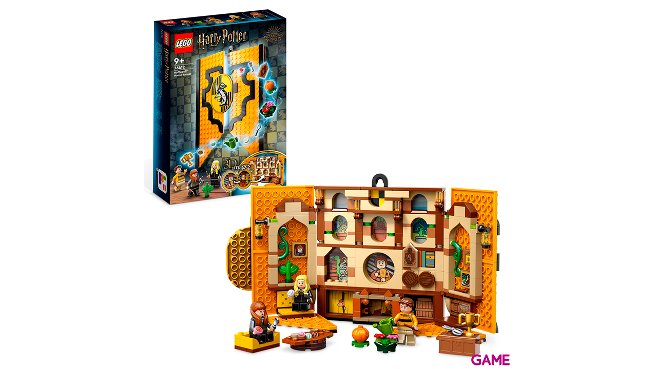 LEGO Harry Potter Estandarte de la Casa Hufflepuff 76412-4