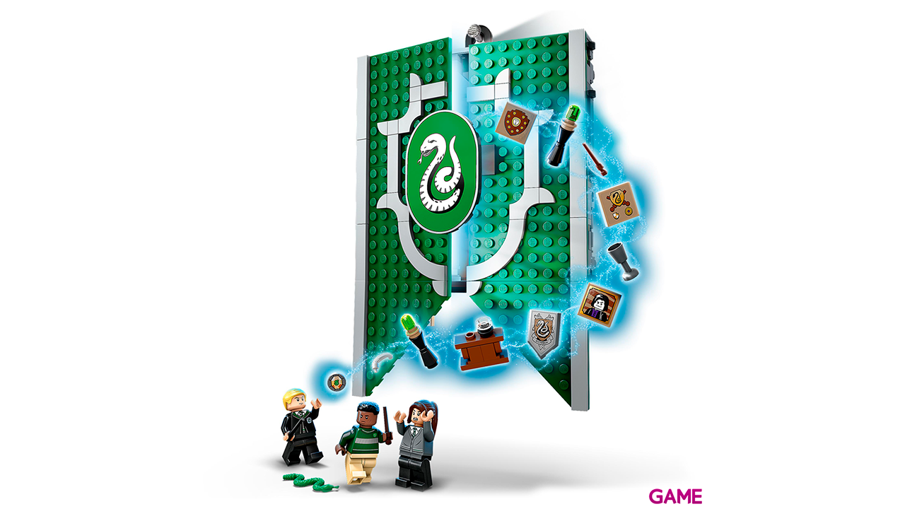 LEGO Harry Potter Estandarte de la Casa Slytherin 76410-3