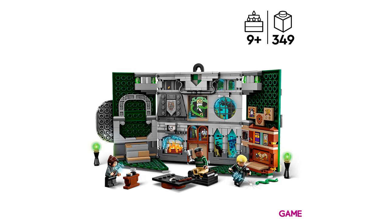 LEGO Harry Potter Estandarte de la Casa Slytherin 76410-4